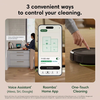 Roomba® Plus 515 Combo Robot + AutoWash™ Dock