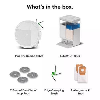 Roomba® Plus 575 Combo Robot + AutoWash™ Dock