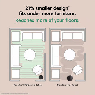 Roomba® Plus 575 Combo Robot + AutoWash™ Dock